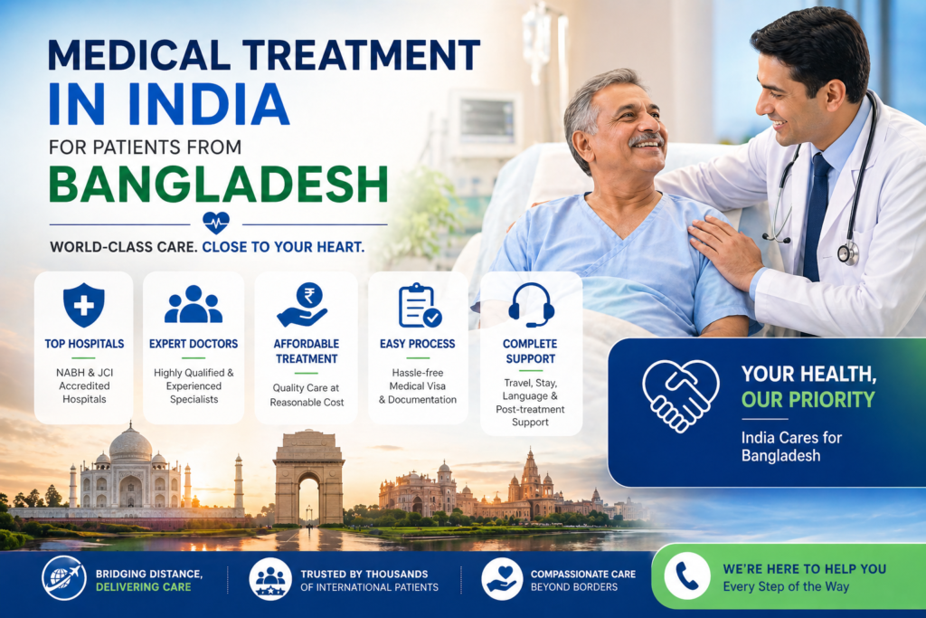 Medical Treatment in India for Patients from Bangladesh: